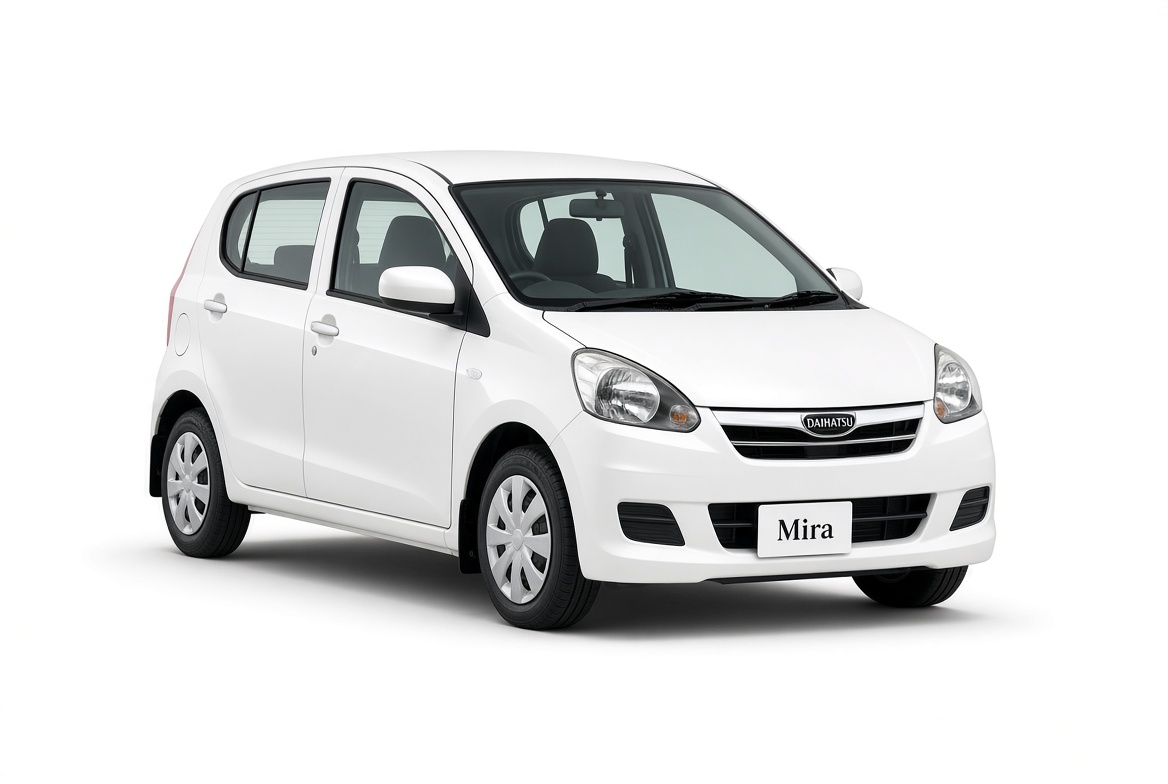 Daihatsu Mira with driver - Alpha Car Rentals