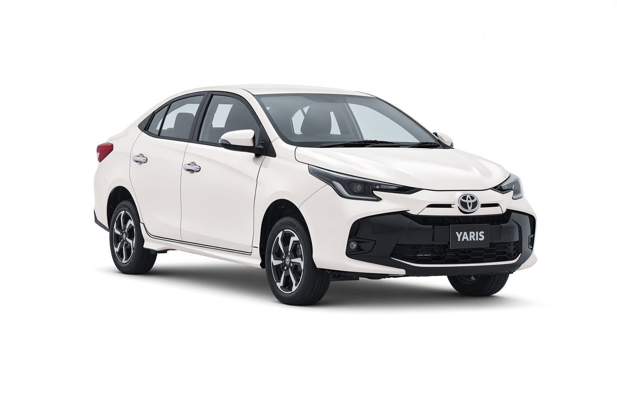 Toyota Yaris with driver - Alpha Car Rentals