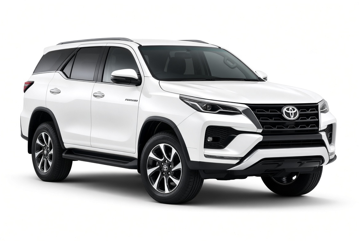 Toyota Fortuner with driver - Alpha Car Rentals