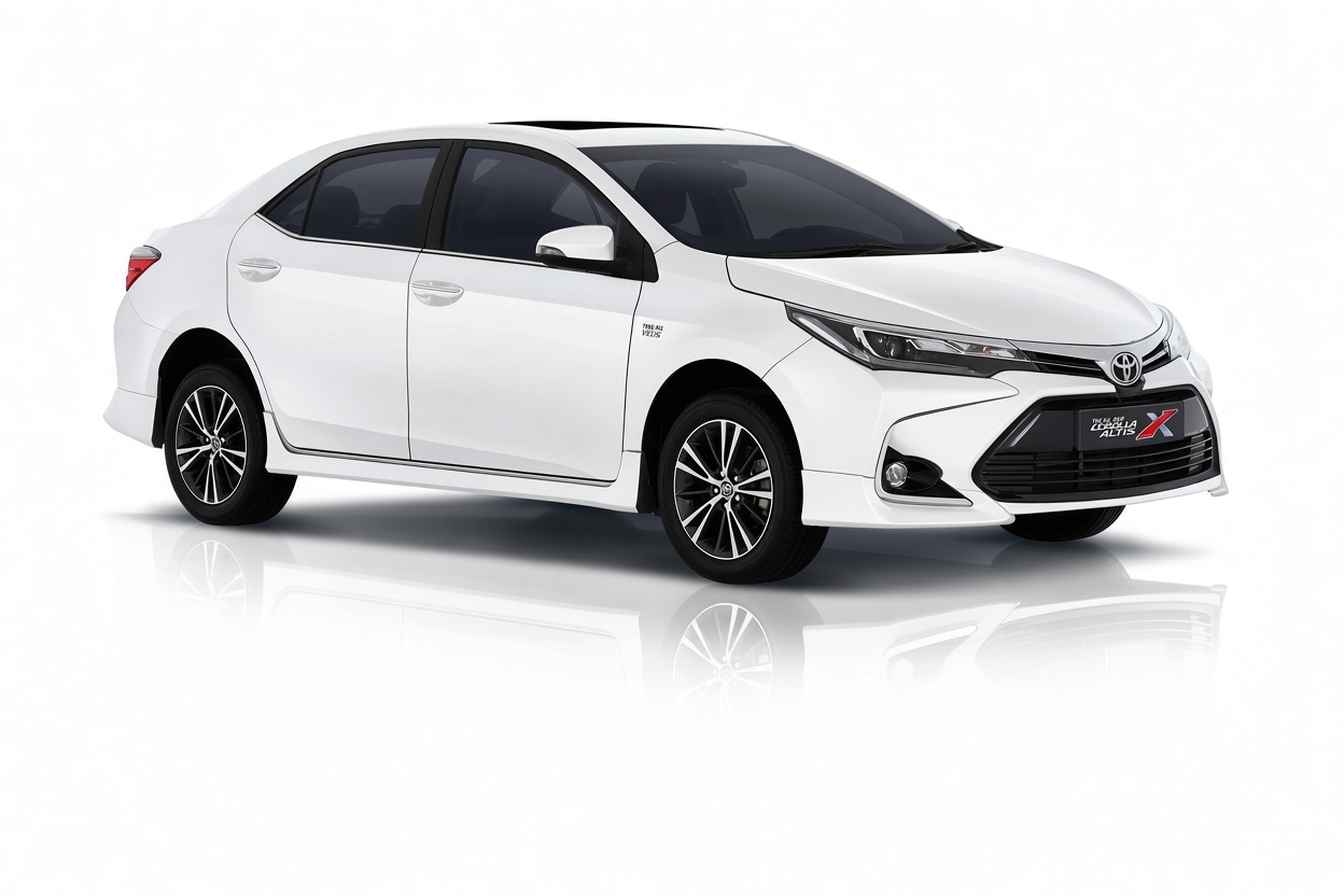 Toyota Grande X with driver - Alpha Car Rentals
